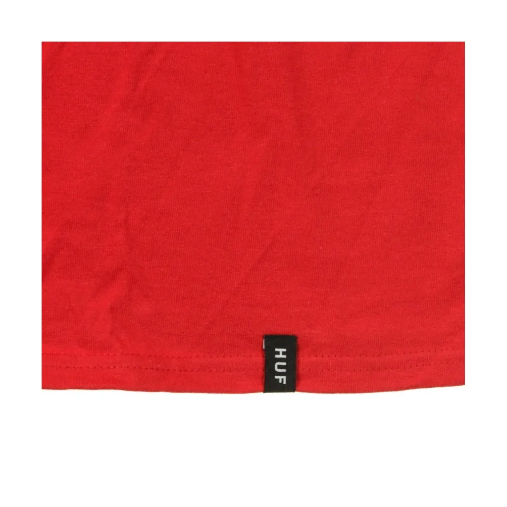 Red Long Sleeve Pulp Props T-Shirt