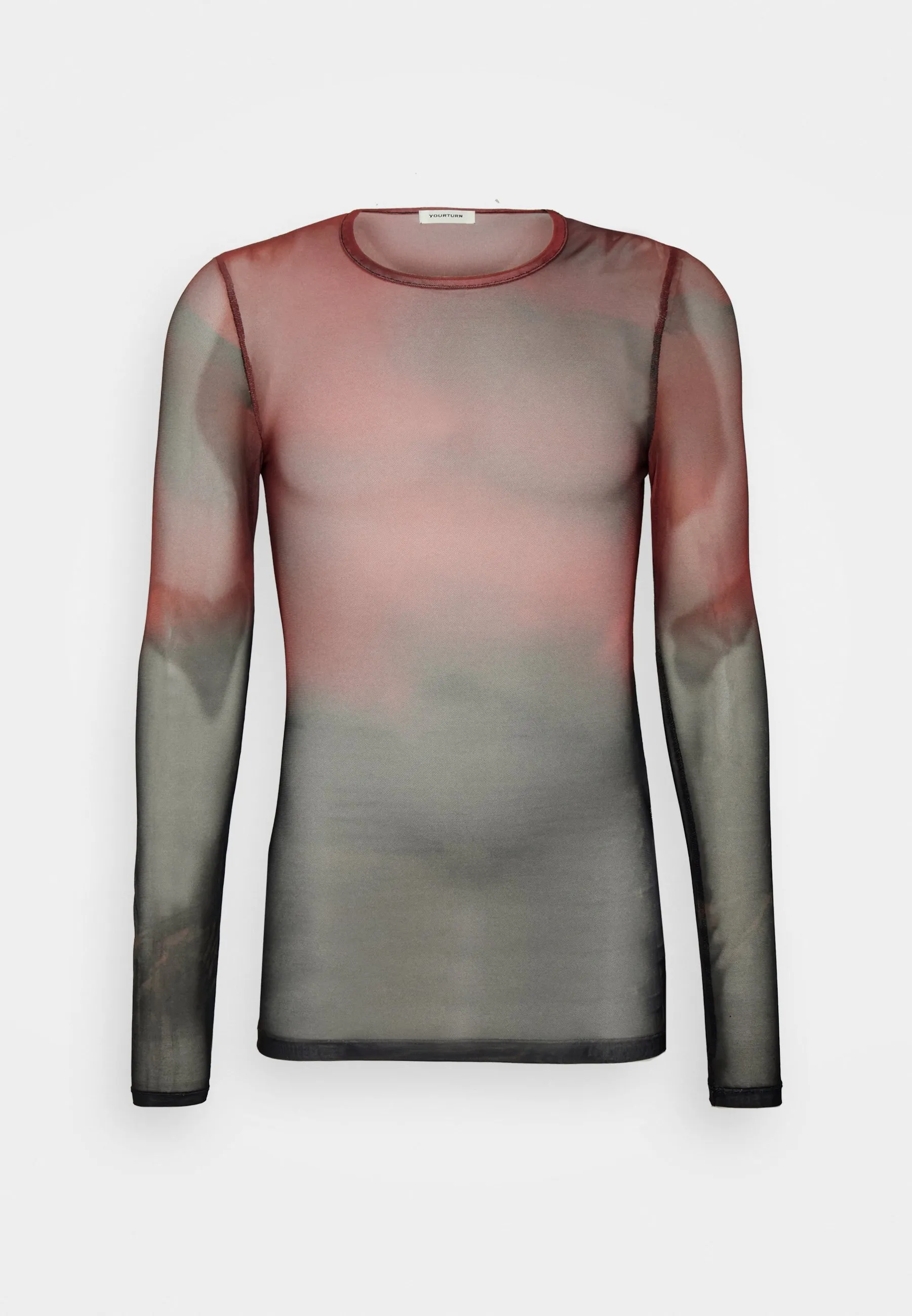 Red Long Sleeve Top