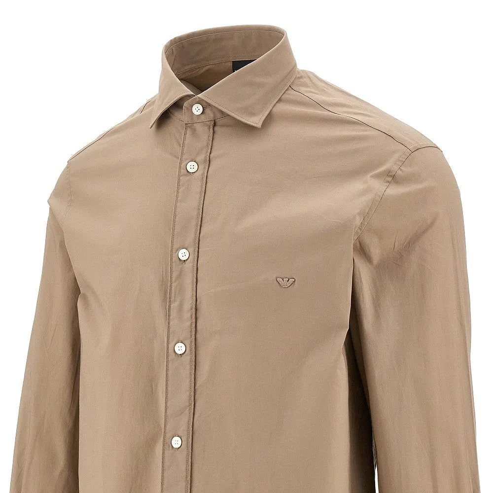 Regular Fit Stretch Poplin Shirt