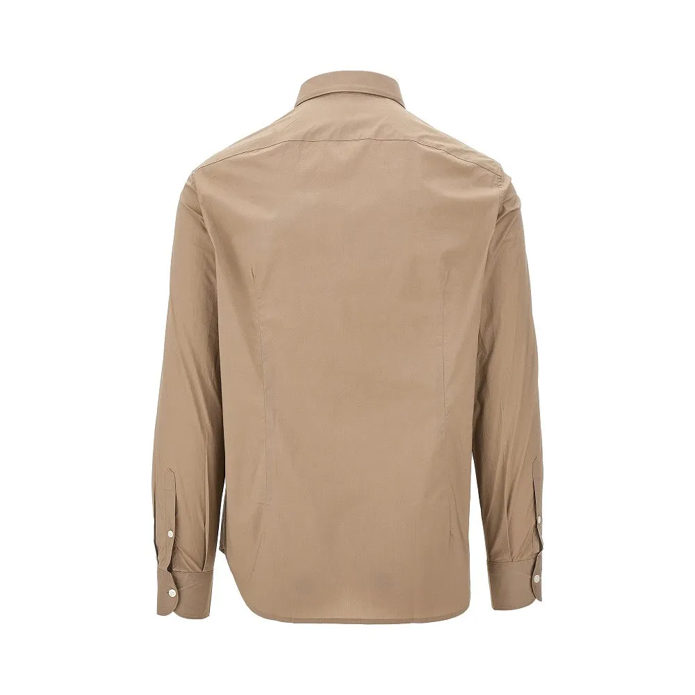 Regular Fit Stretch Poplin Shirt