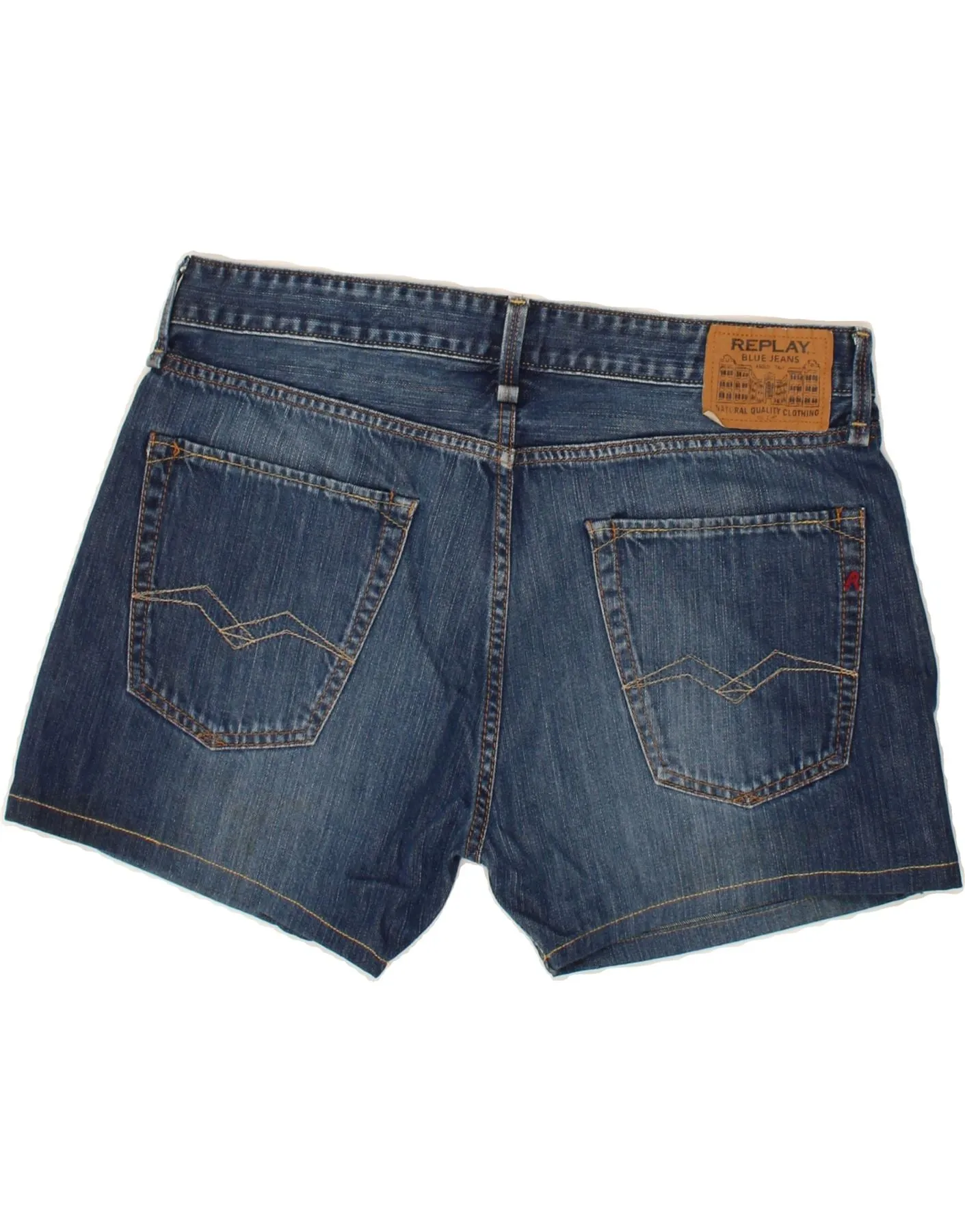 REPLAY Womens Denim Shorts W36 XL Blue Cotton