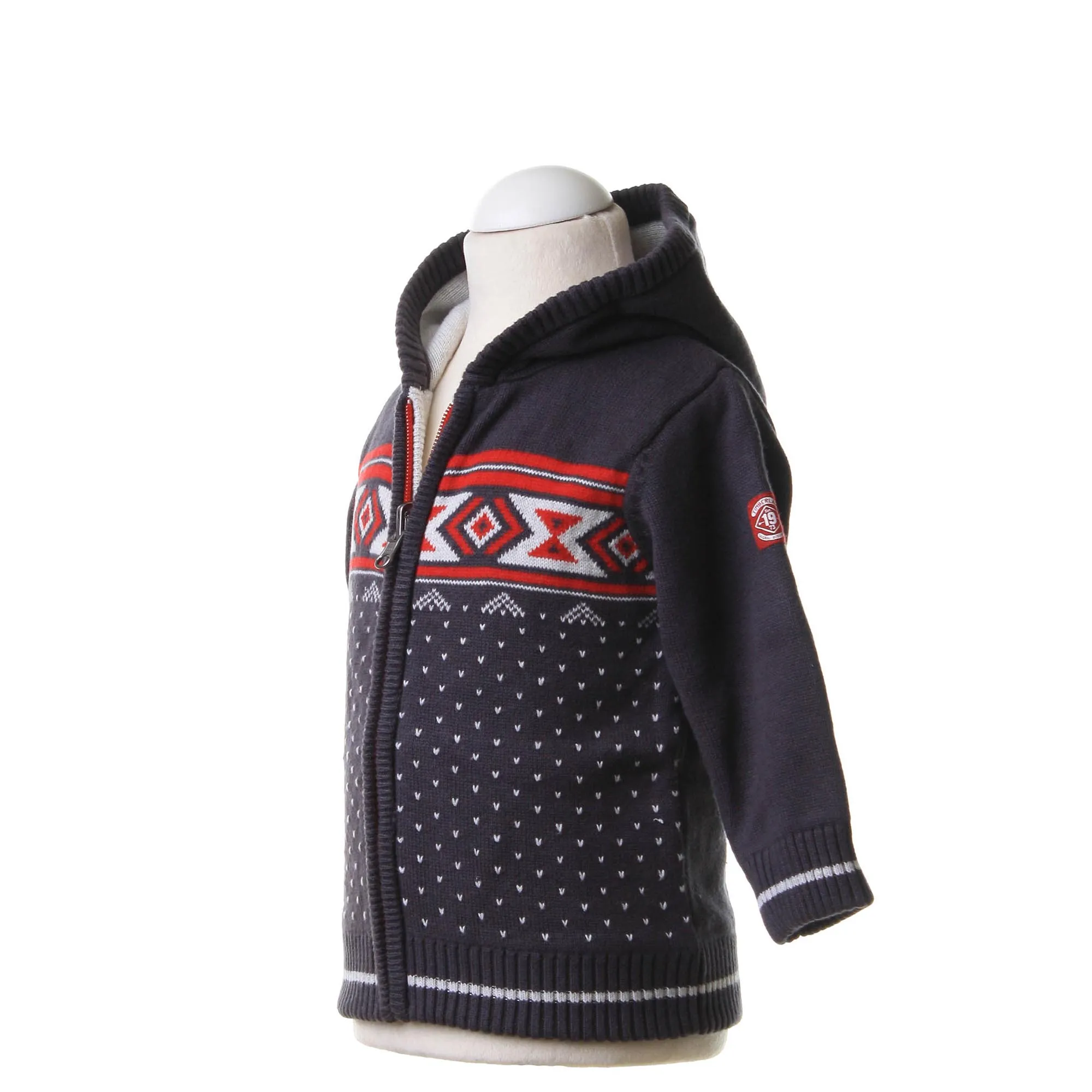 Reversible Hooded Cardigan