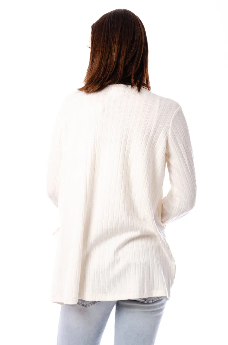Ribbed Cardigan