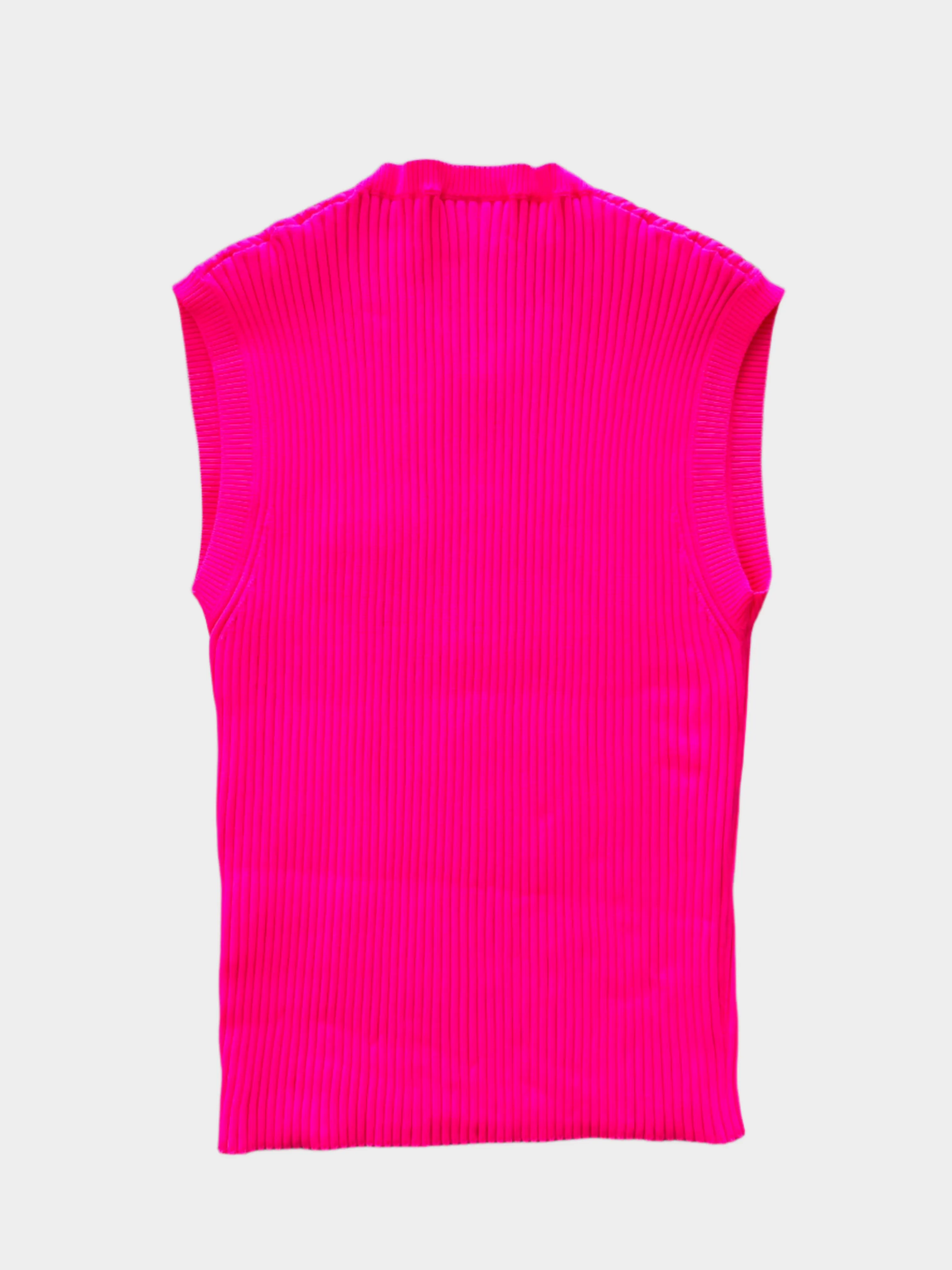 Ribbed Neon Tank Top