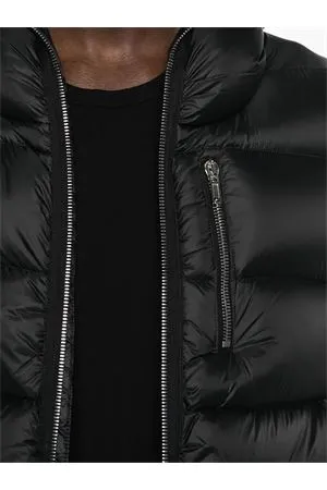 RICK OWENS Clothing, Sleeveless Padded Vest in Sealed Black