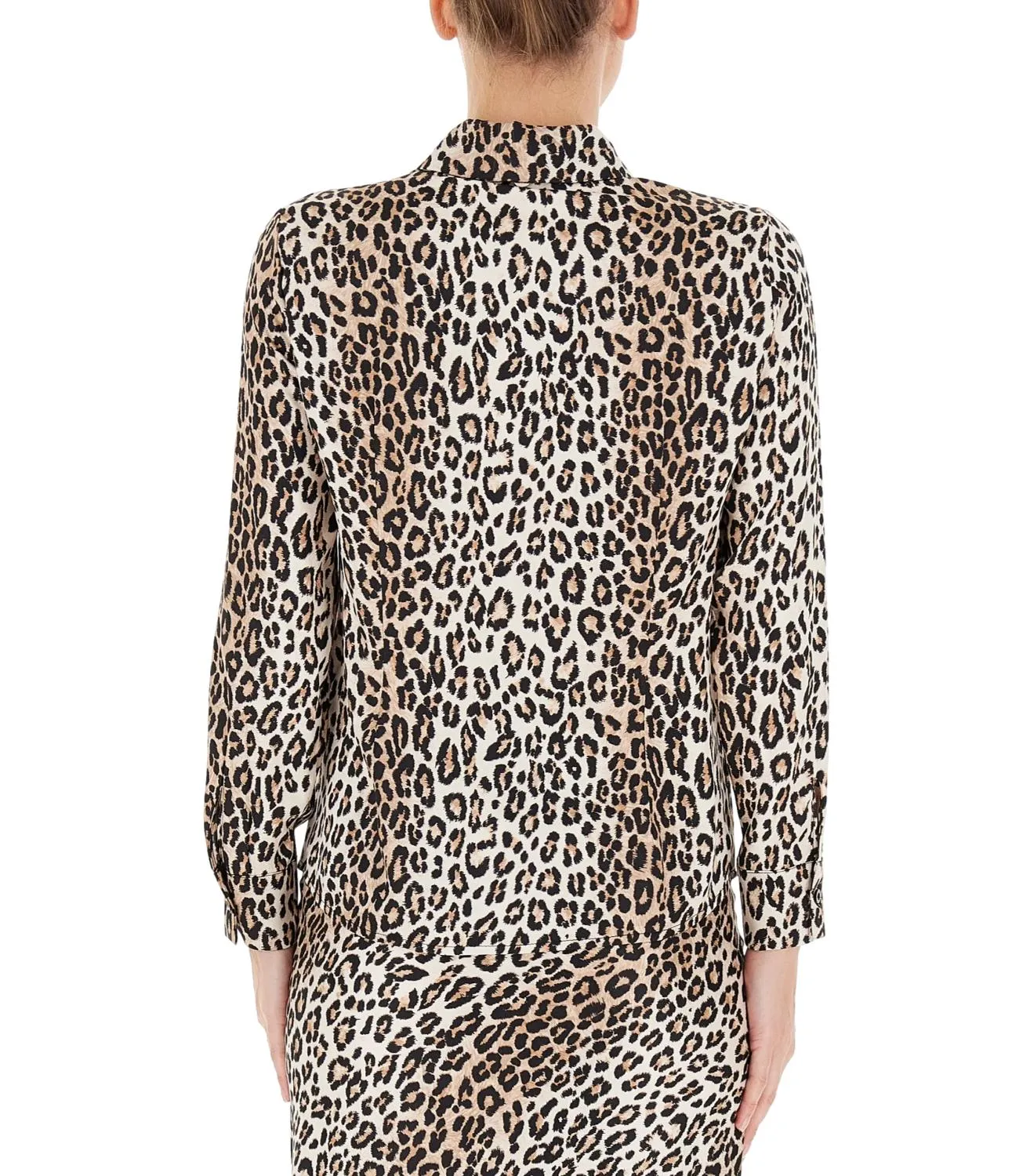 Rinascimento Camicia Animalier Beige Donna by Brand Rinascimento