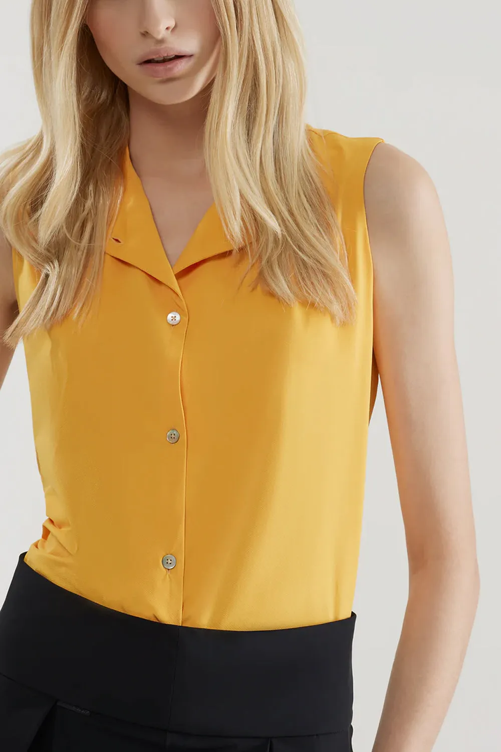 RRD Camicia oxford senza maniche