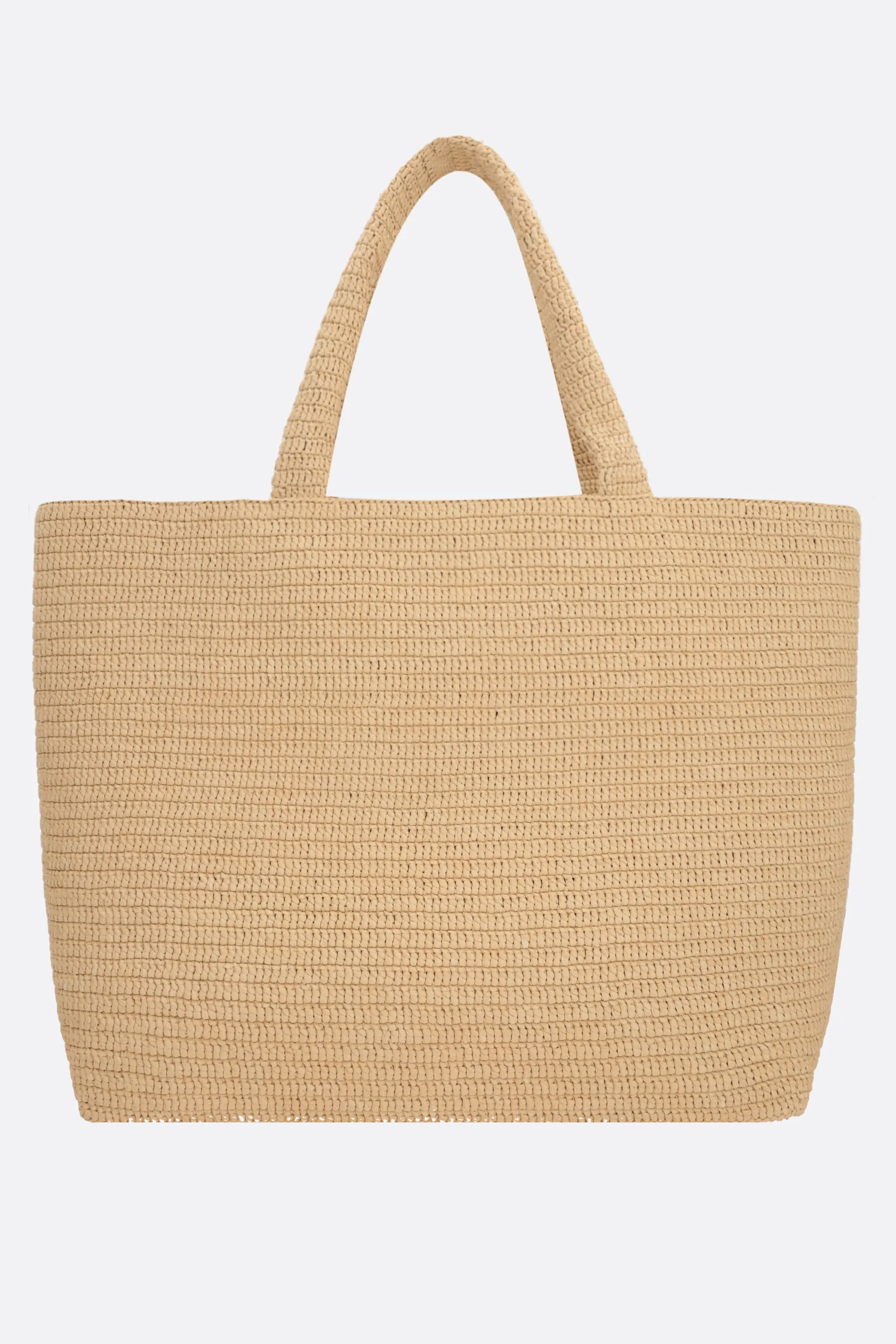 SAINT LAURENT borsa tote Saint Laurent in rafia sintetica