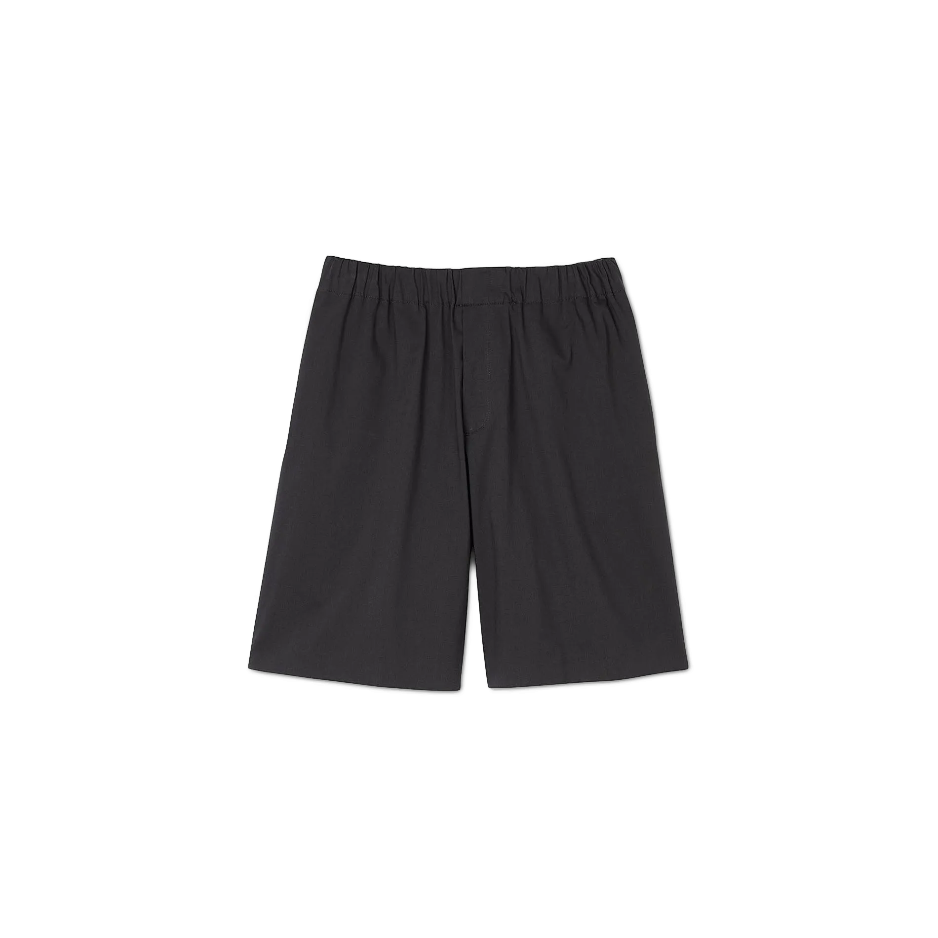  SANDRO   Shorts dritti in misto cotone | Nero