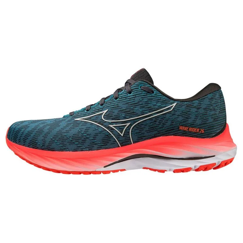 Scarpa da corsa Mizuno Wave Rider 26 (ProvincialBlue/NimbusCloud/Sun) uomo