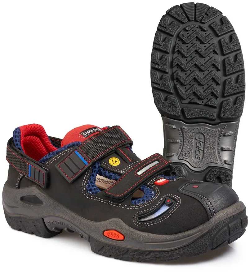Scarpe antinfortunistiche Jalas 3820R, 47  Unisex, con puntale di sicurezza