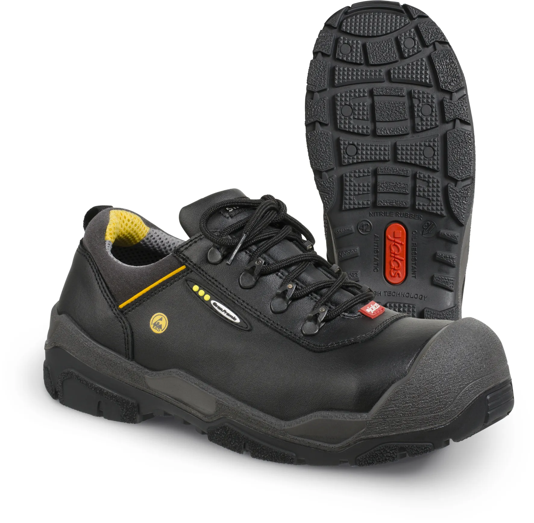 Scarpe antinfortunistiche S3 Ejendals 1538, 49  Unisex, resistenti all'acqua, con puntale di sicurezza