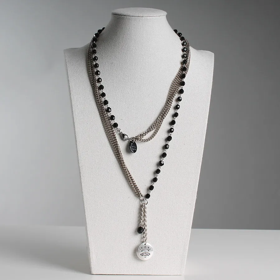 Silver Glenda Necklace