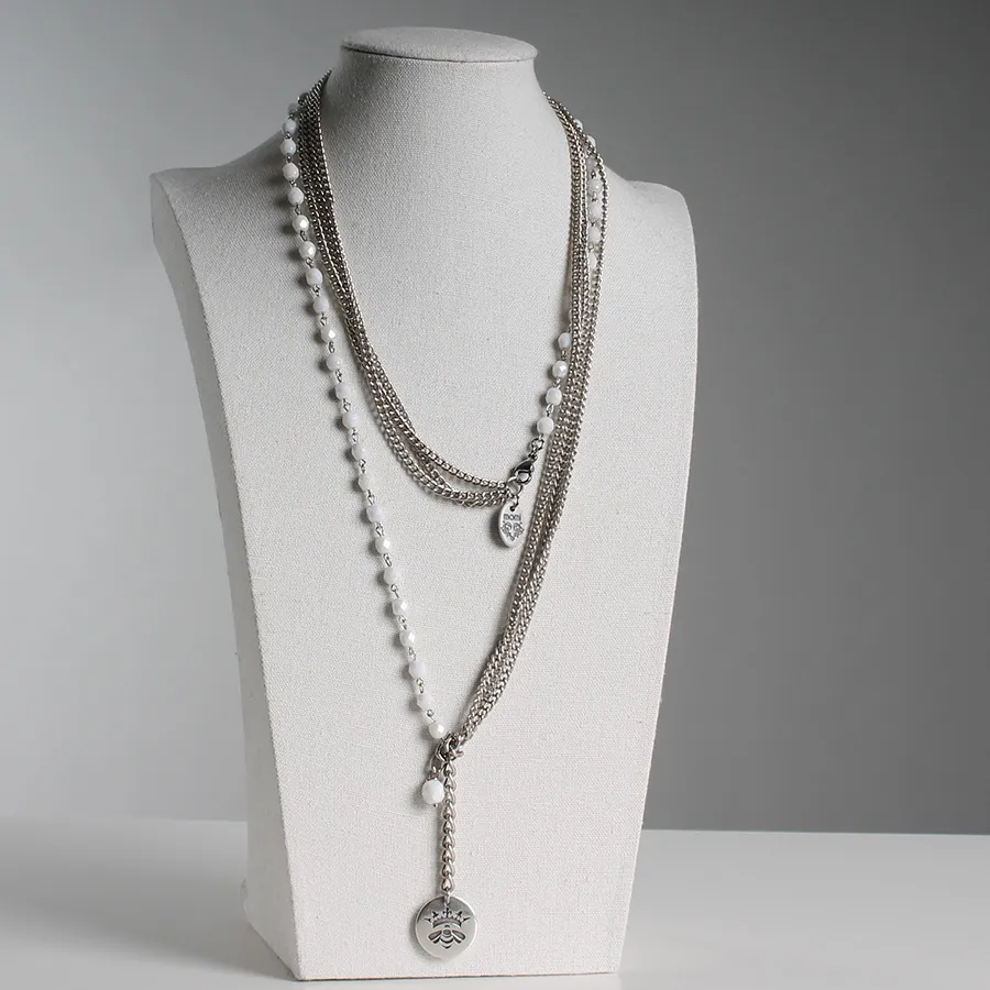 Silver Glenda Necklace