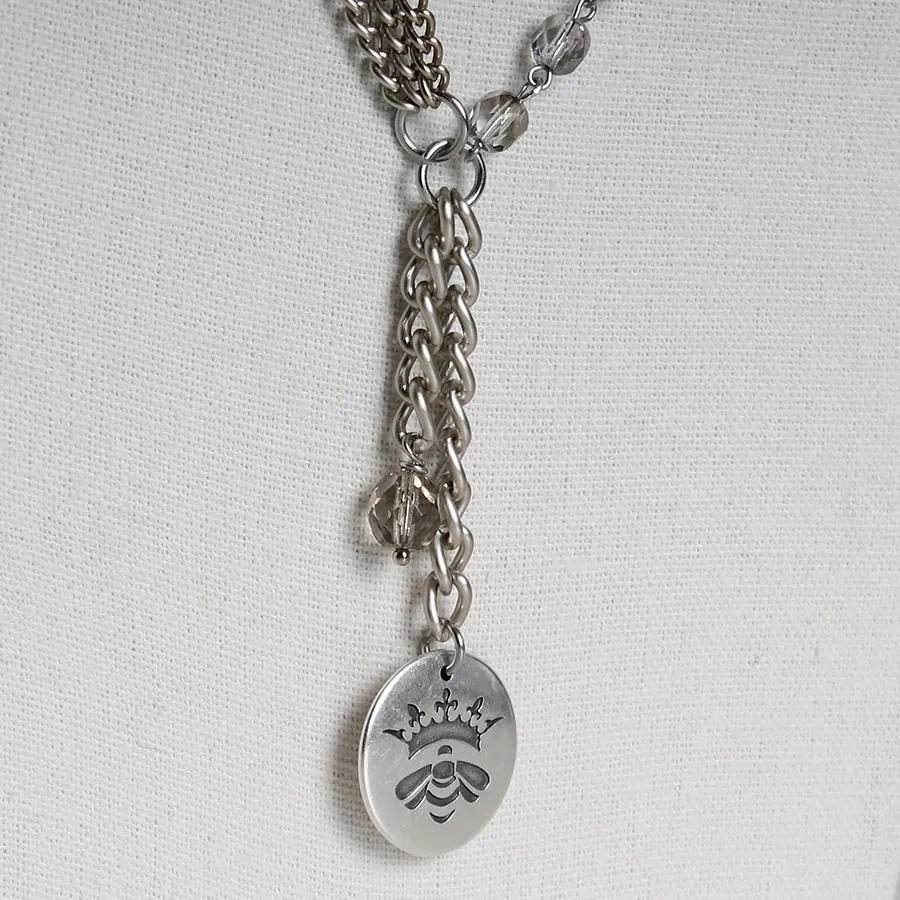 Silver Glenda Necklace
