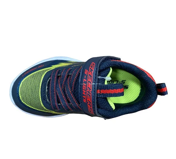 Skechers Light-Up Sneakers for Kids - S Light Vortex Flash Zorent 400600N/NVMT Blue