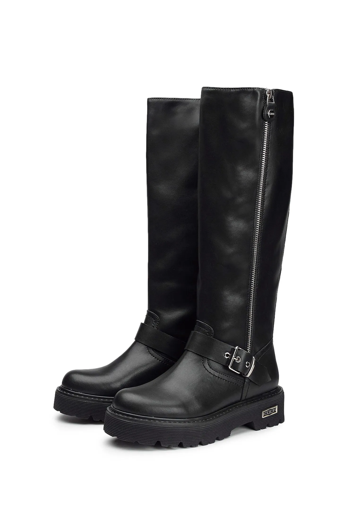 SLASH - High-Heeled Boots with Platform