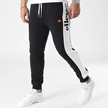 SLB16546 Pantaloni da jogging nero bianco