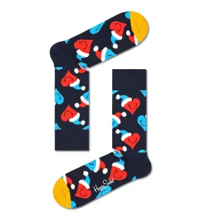 Smiley Sock Santa Love