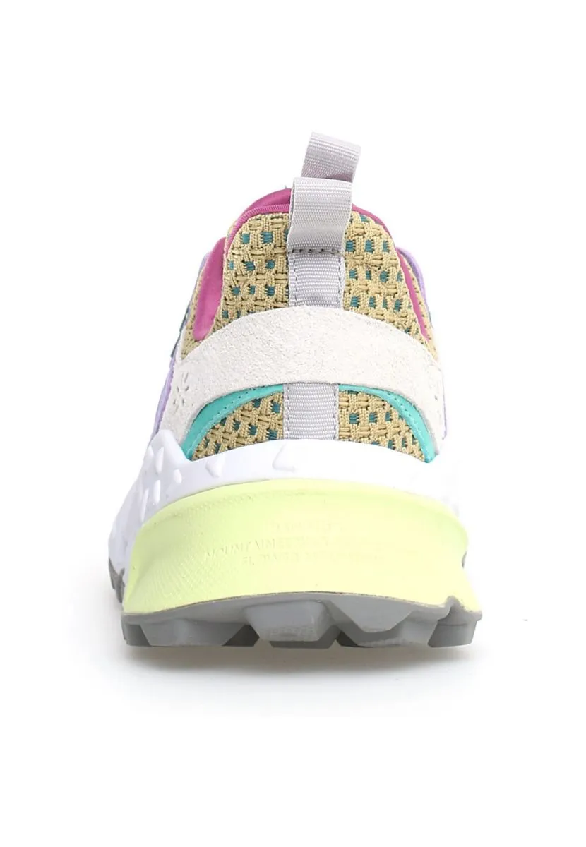 FLOWER MOUNTAIN KOTETSU - 2017822 07 2F81 Sage/Lilac Women's Sneakers