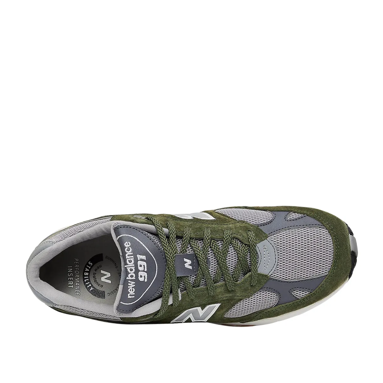 Sneakers Uomo New Balance 991 Made In Uk Verde / Grigio