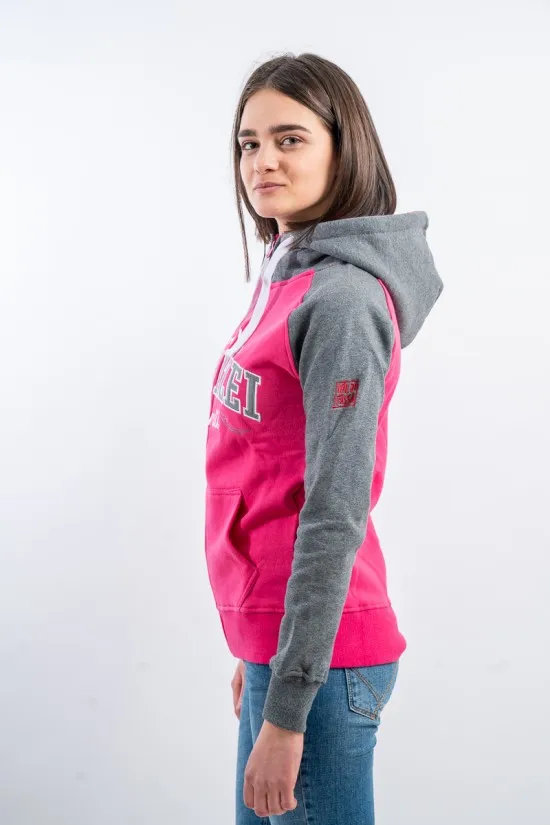 SPORT DESIGN SW1043 ZIP HOOD RAGLAN BASIC - Best Price and Quality Sportswear