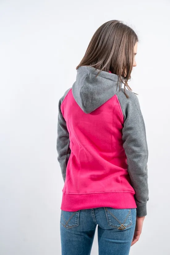 SPORT DESIGN SW1043 ZIP HOOD RAGLAN BASIC - Best Price and Quality Sportswear