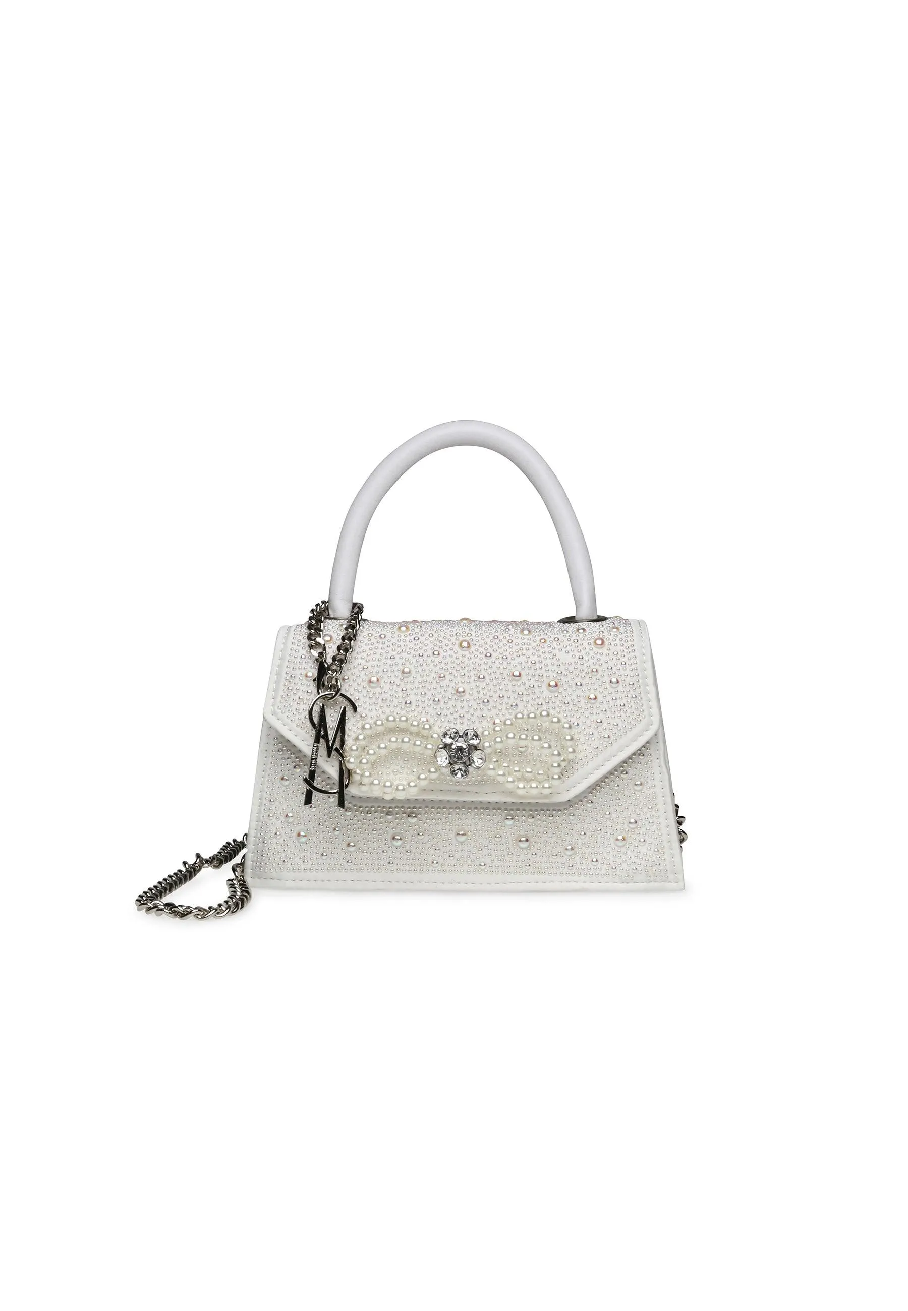 Steve Madden Mini Satchel Perle White BADORE Satchel Bag