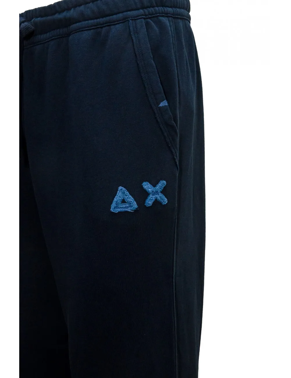 Sun68 Men's Navy Blue 07 Joggers - F34146