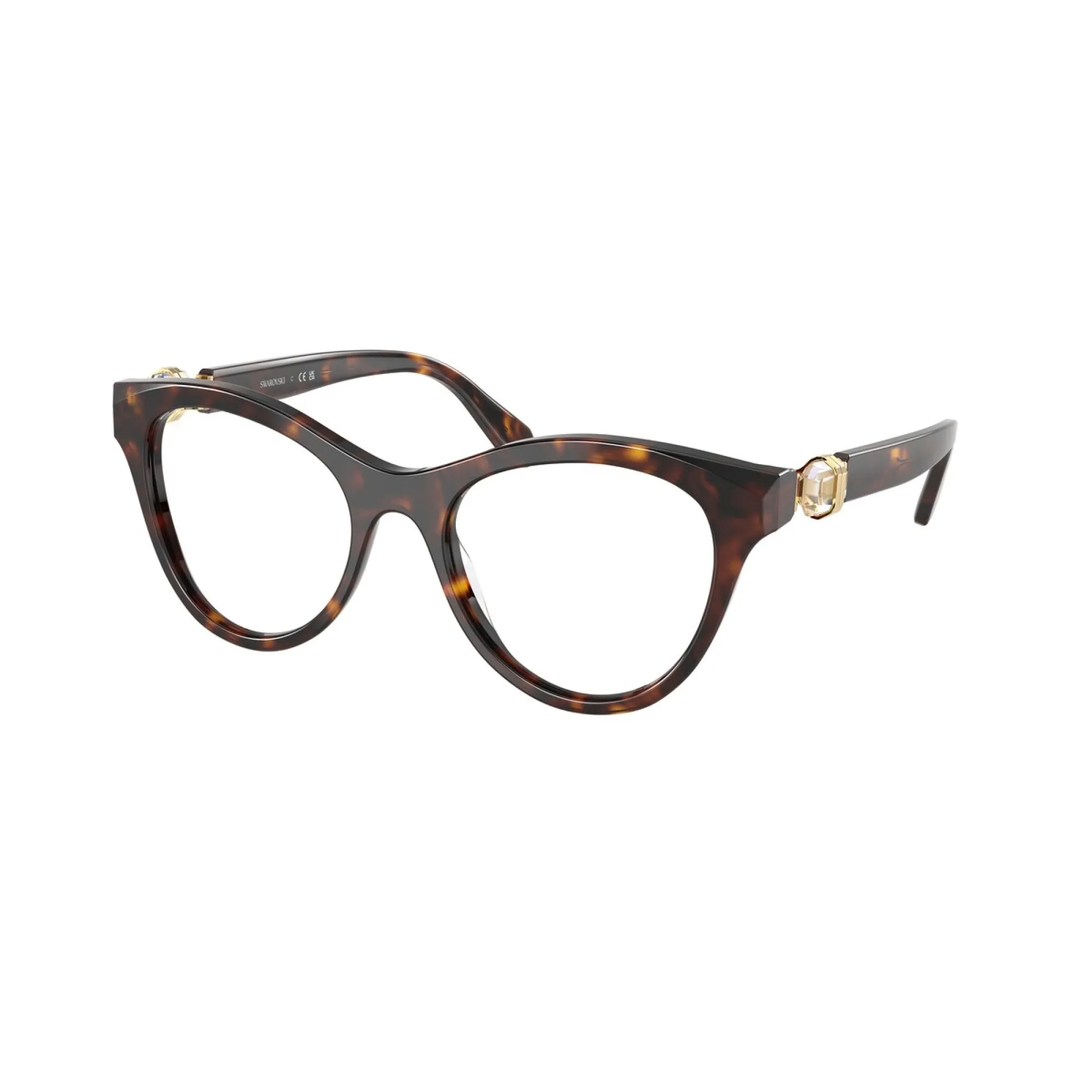   Swarovski SK 2036 - 1002 Avana Scura | Occhiale Da Vista Donna 