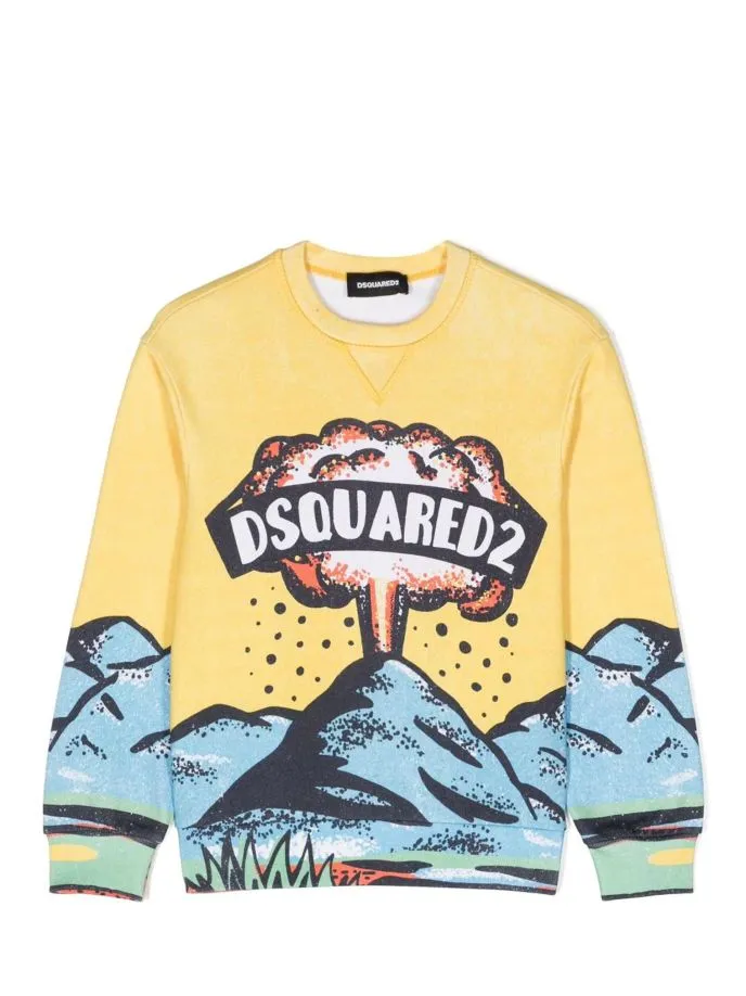 Sweatshirt with print.