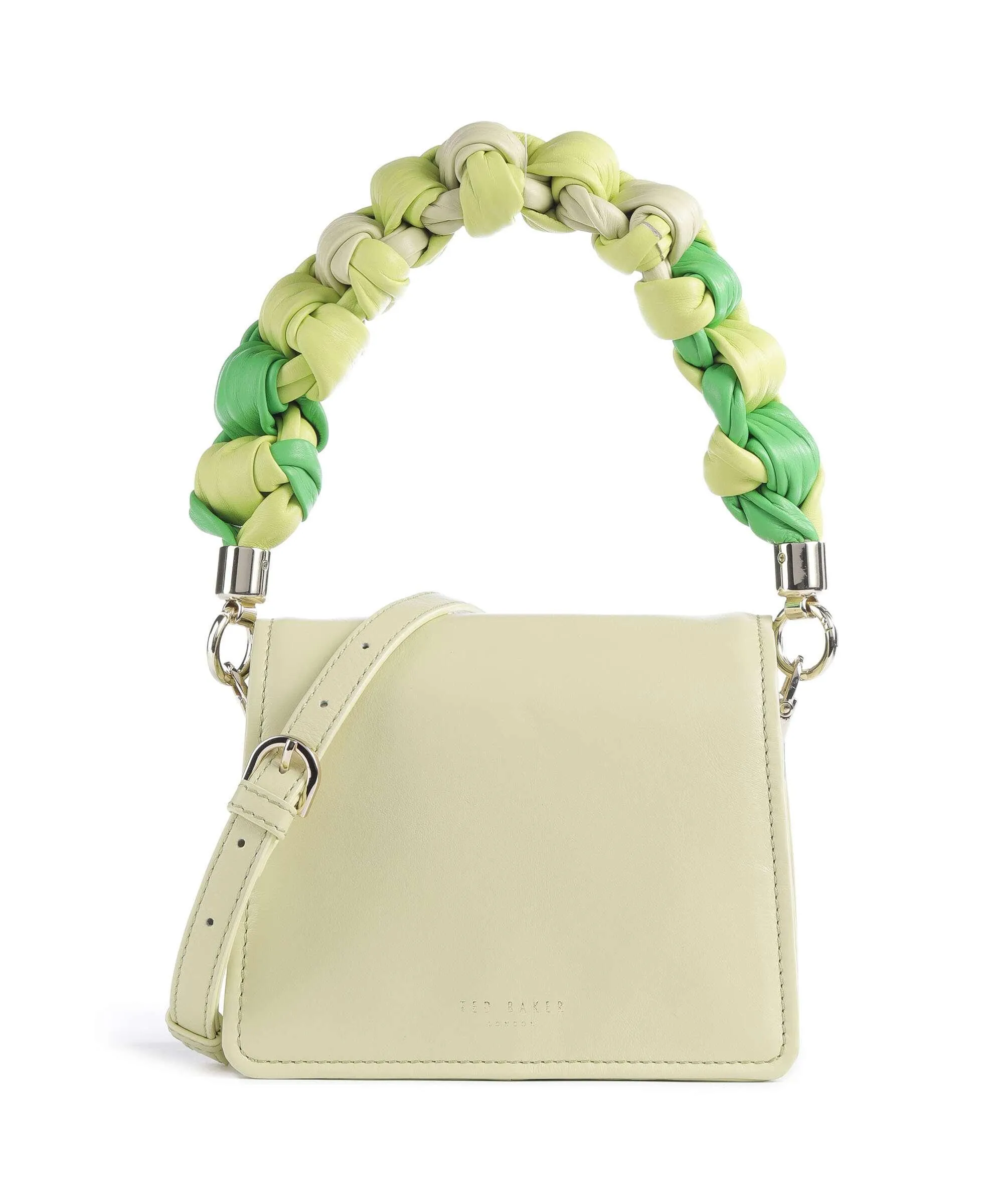Ted Baker Maryse Soft Light Green Cowhide Shoulder Bag