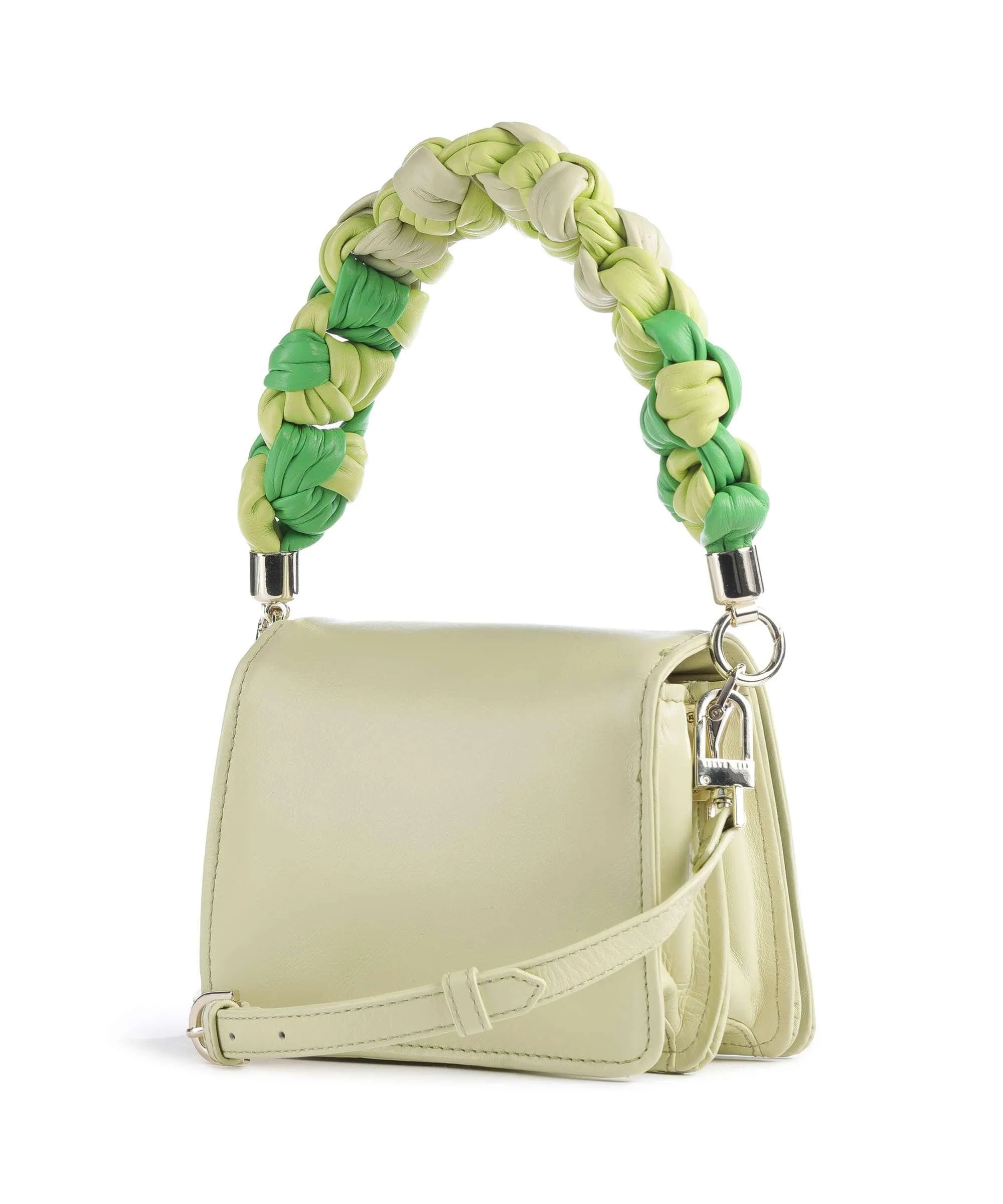 Ted Baker Maryse Soft Light Green Cowhide Shoulder Bag