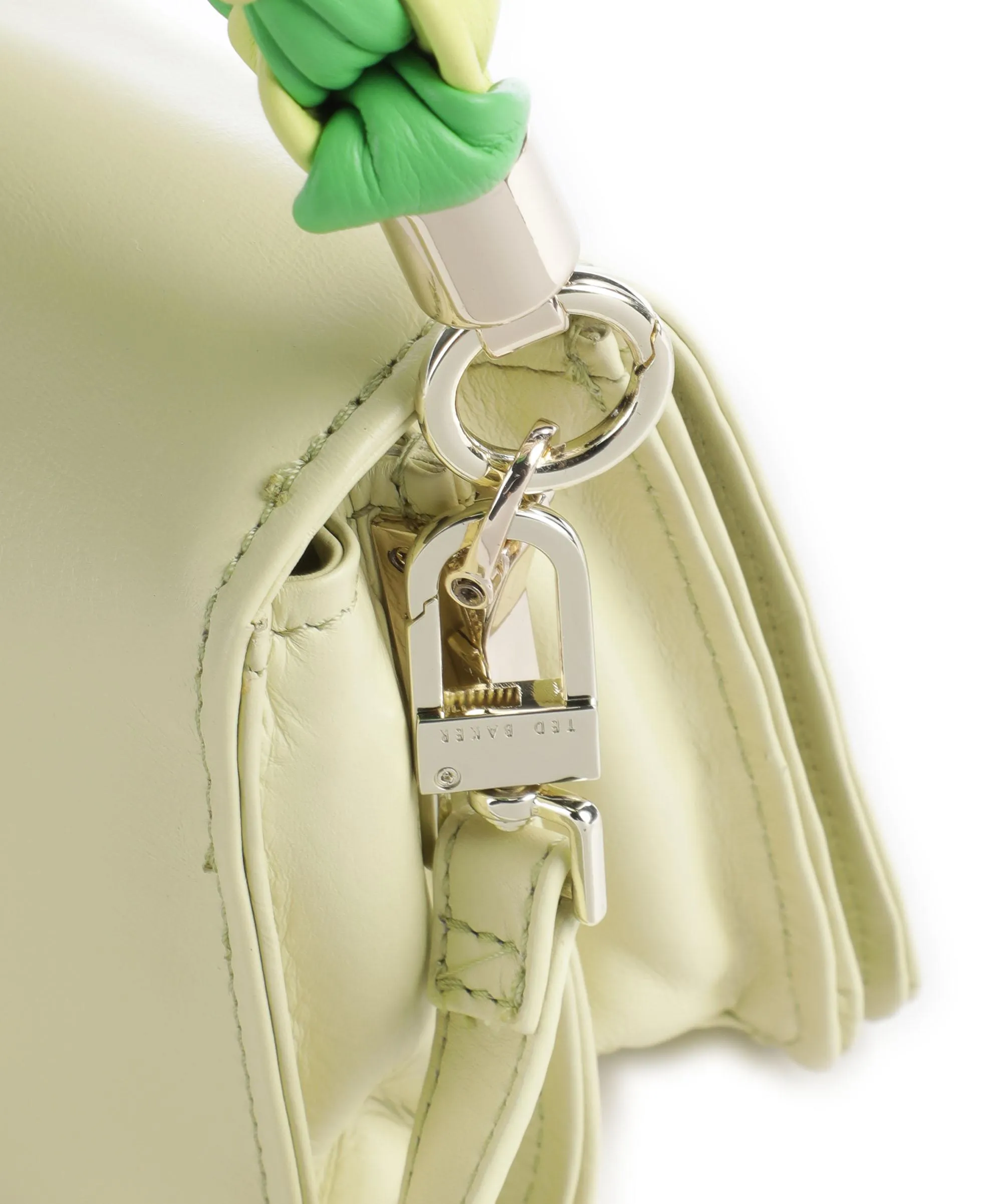 Ted Baker Maryse Soft Light Green Cowhide Shoulder Bag