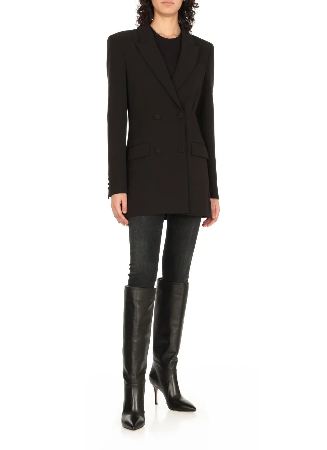 Leather Knee-High Boots by The Seller