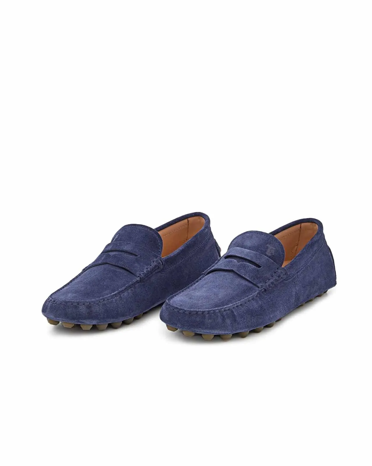 Tod's - Blue Macro 52K Driving Shoe