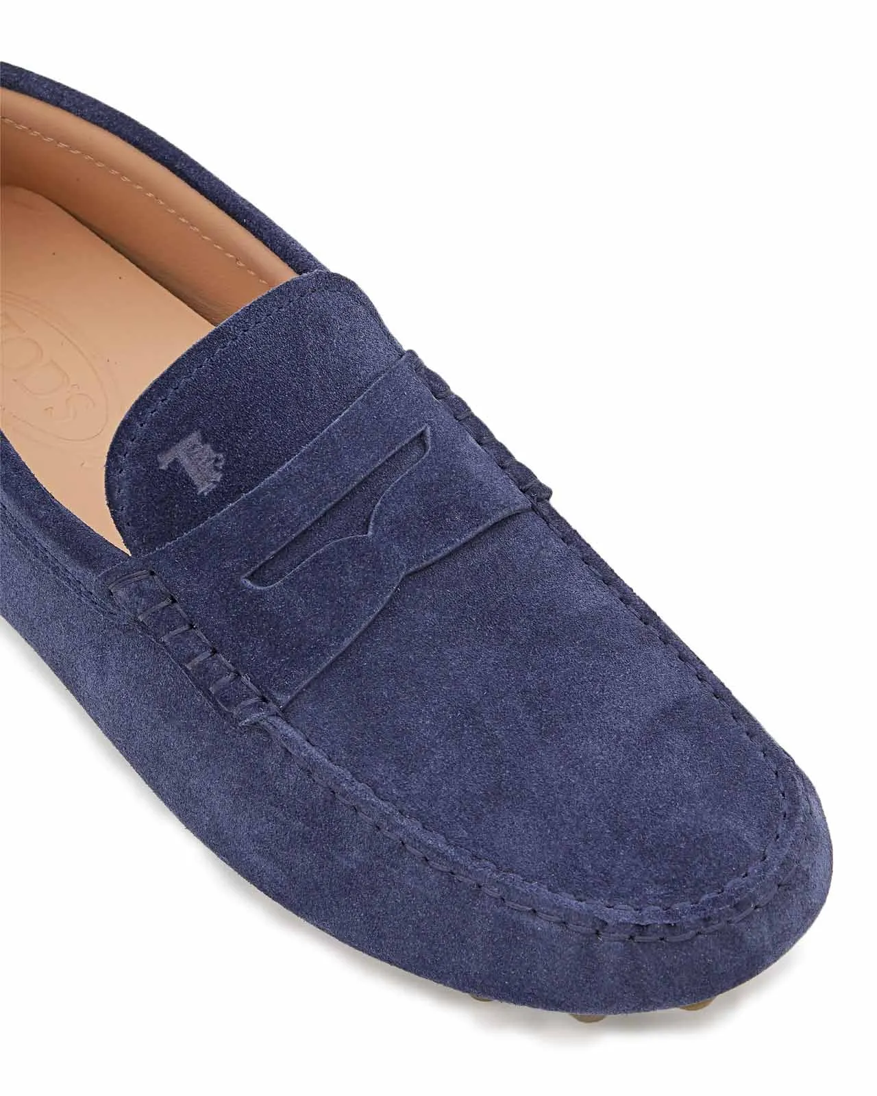 Tod's - Blue Macro 52K Driving Shoe