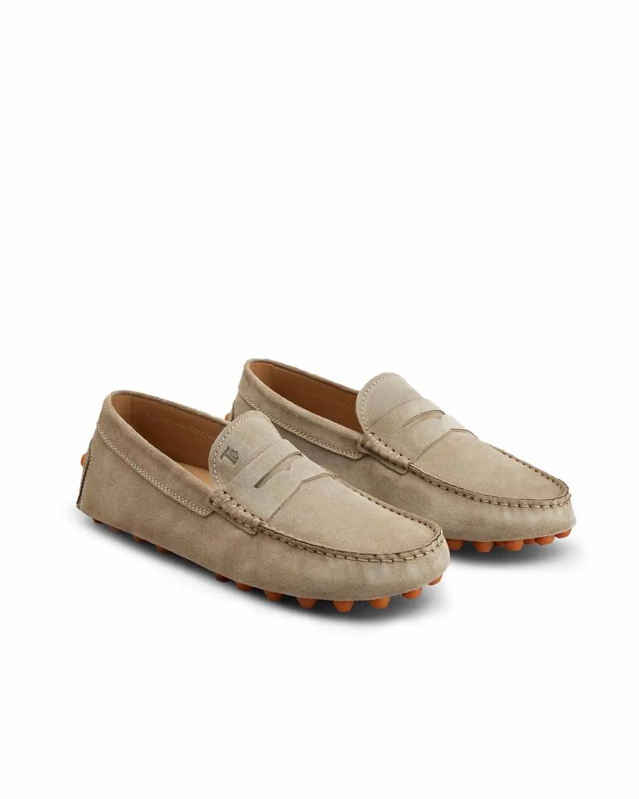 Tods Gommino Macro 52K brown loafer