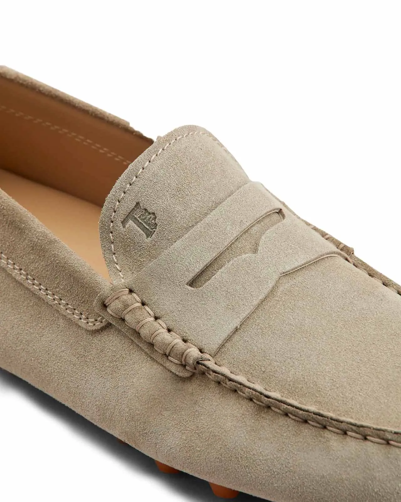 Tods Gommino Macro 52K brown loafer