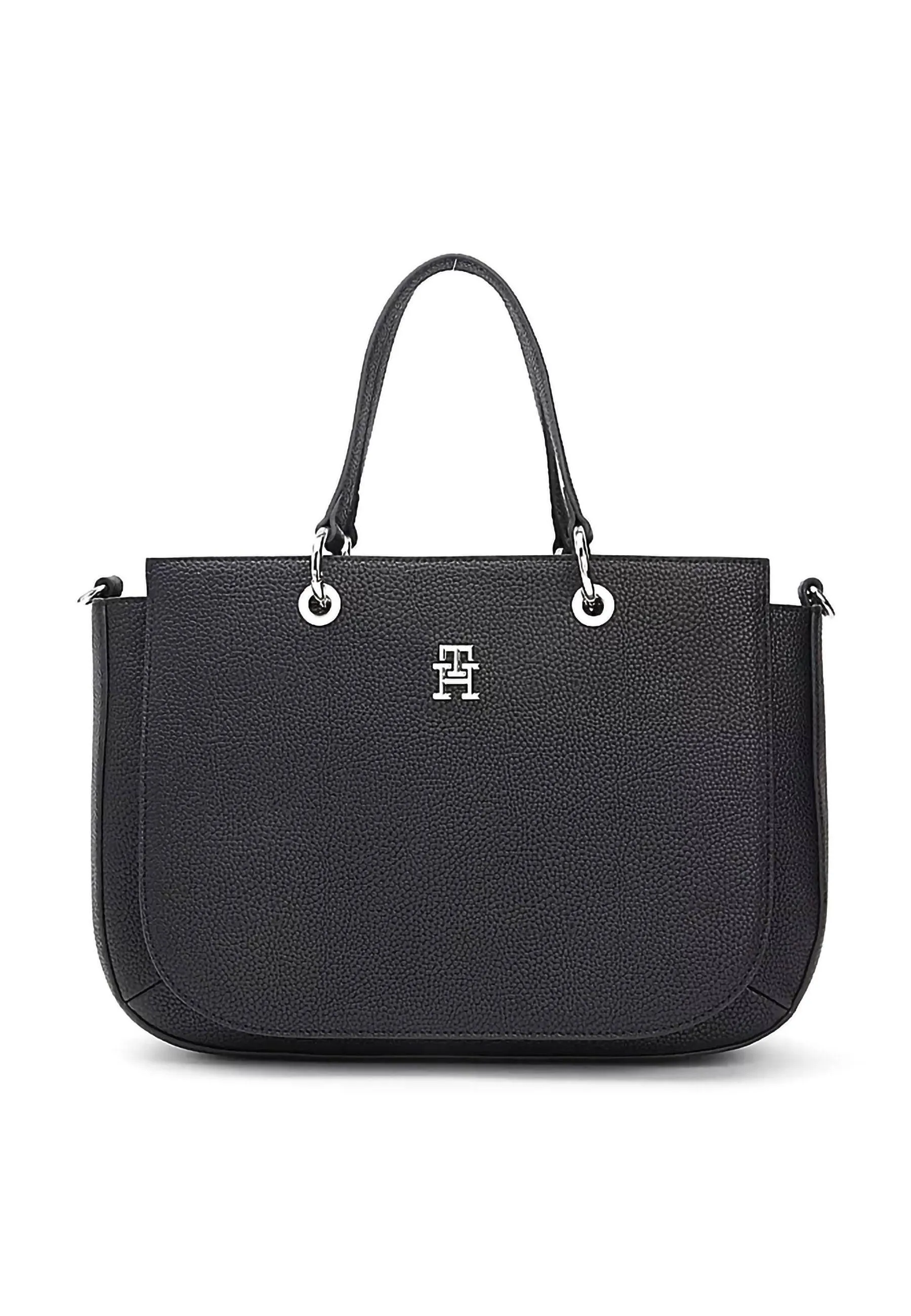 Tommy Hilfiger Black Satchel Bag