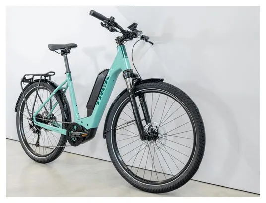 Trek Allant+ 5 Lowstep Shimano Altus 9V 545 Wh 650b Nero 2023 Bicicletta elettrica da città