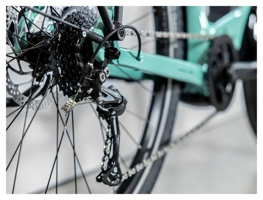 Trek Allant+ 5 Lowstep Shimano Altus 9V 545 Wh 650b Nero 2023 Bicicletta elettrica da città