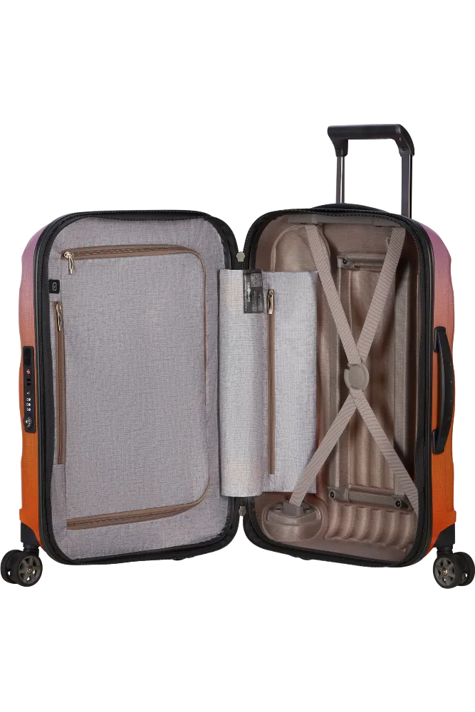 TROLLEY SAMSONITE C-LITE ESPANDIBILE 4 RUOTE 55cm 141368-1841 SFUMATO MULTICOLOR CS2 960 090 SUNSET