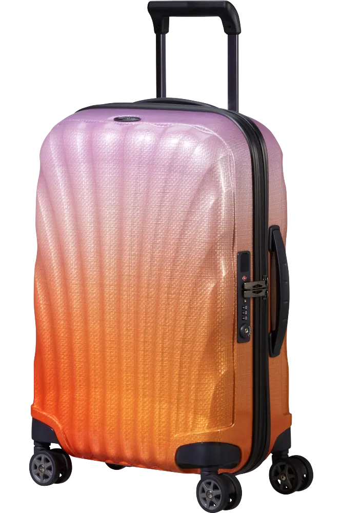 TROLLEY SAMSONITE C-LITE ESPANDIBILE 4 RUOTE 55cm 141368-1841 SFUMATO MULTICOLOR CS2 960 090 SUNSET