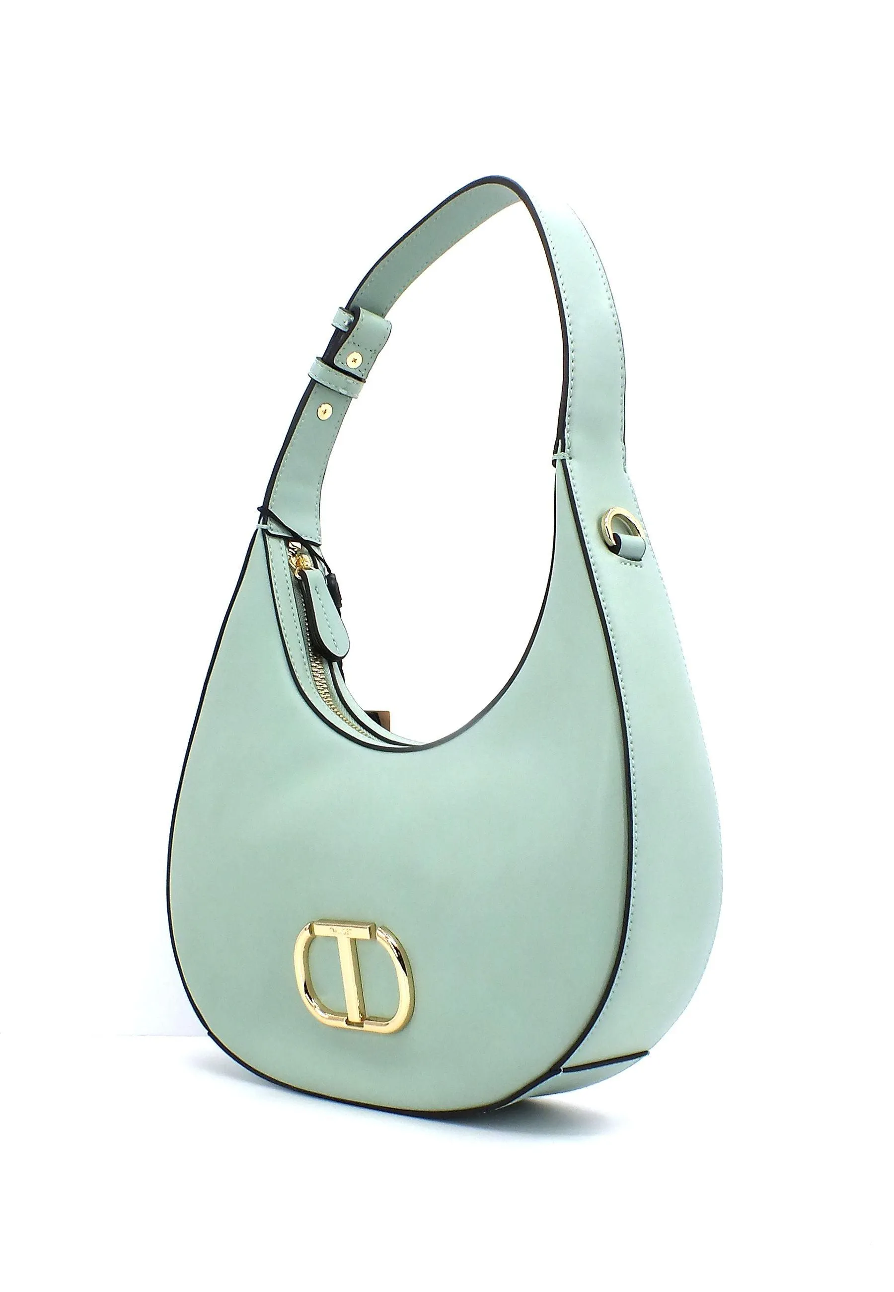 TWINSET Agave Blue Hobo Bag 231TB7254