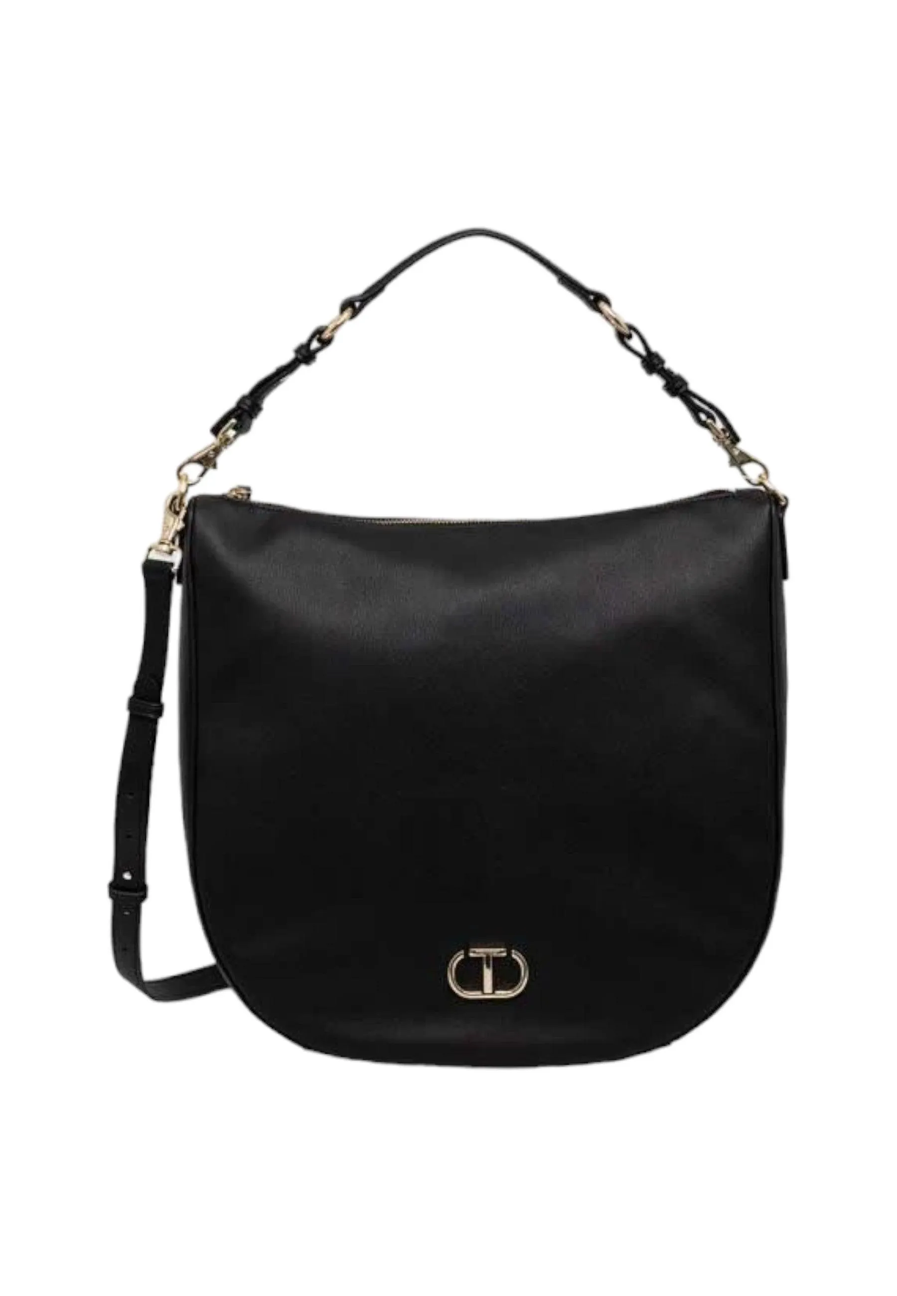 TWINSET Hobo Bag Black 241TB7134