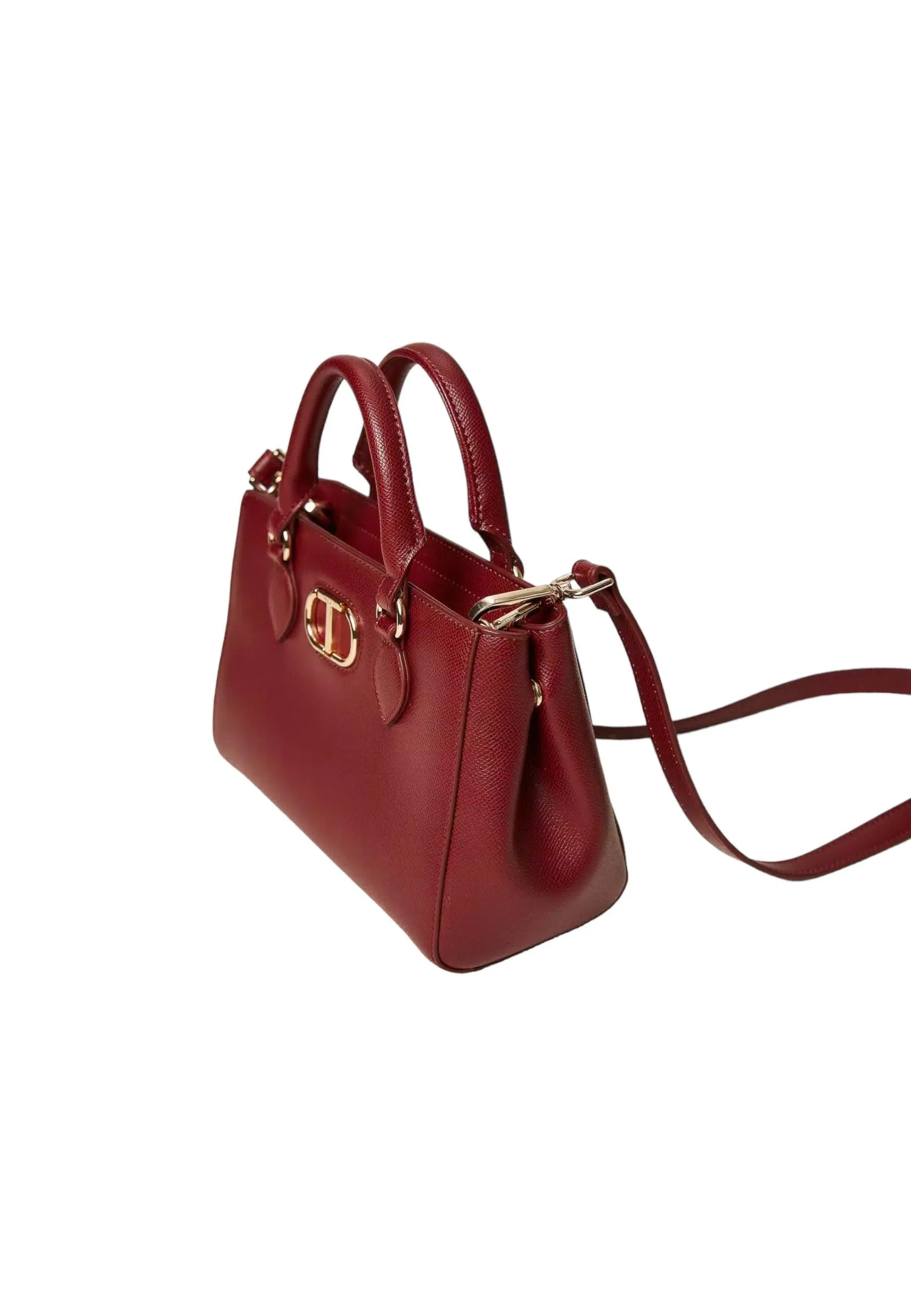 TWINSET Small Raspberry Viola Tote Bag - 232TB7173