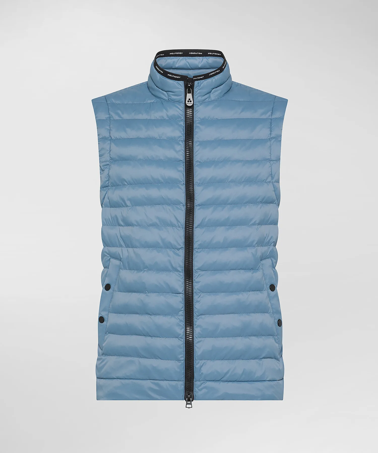 ultra lightweight and semi-shiny padded vest