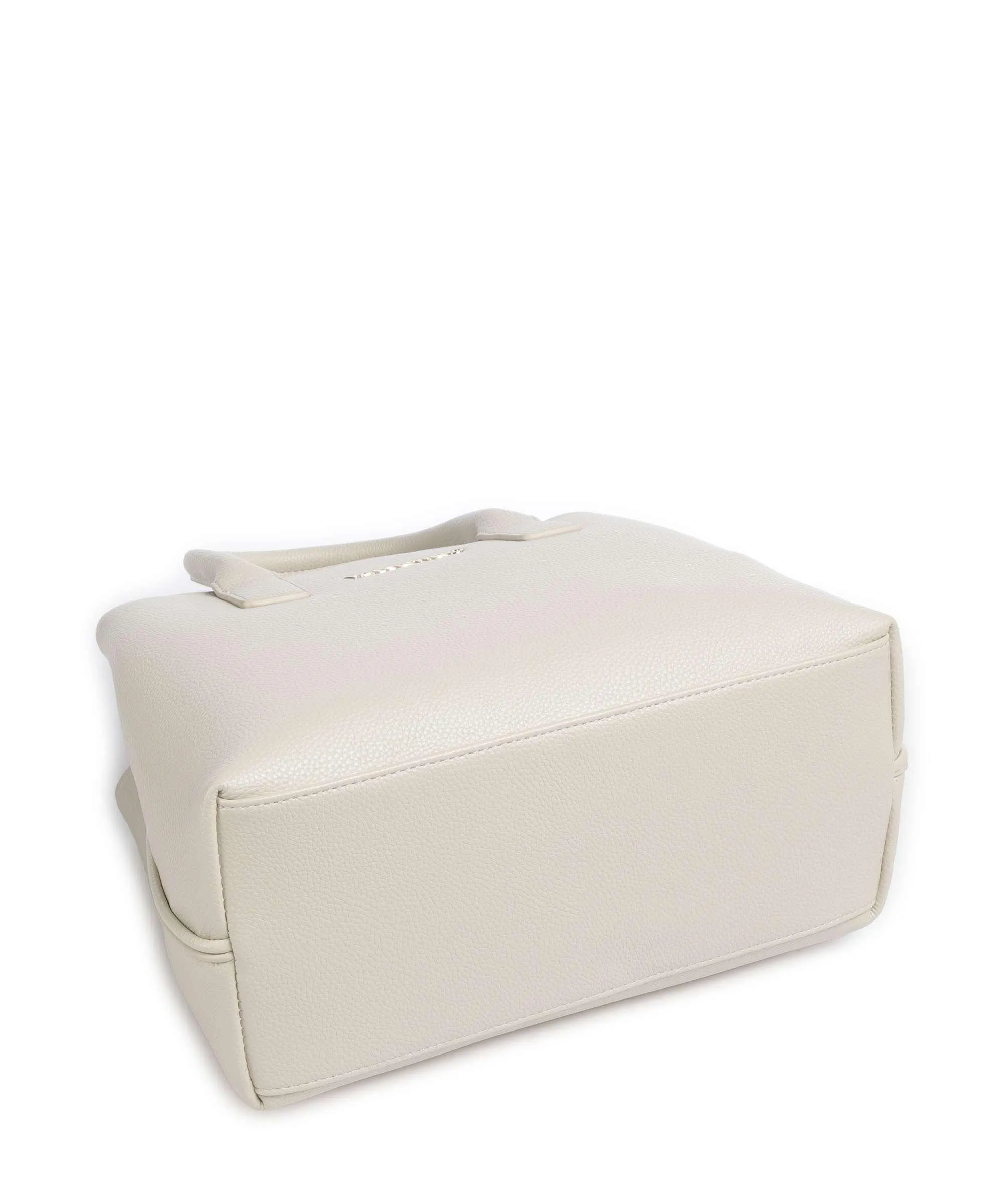 Valentino Bags Never Ivory Synthetic Leather Handbag