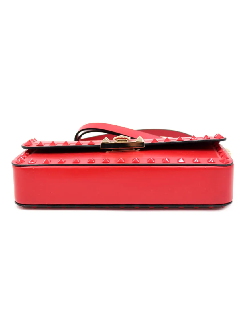Valentino Tracollina Pelle Rossa